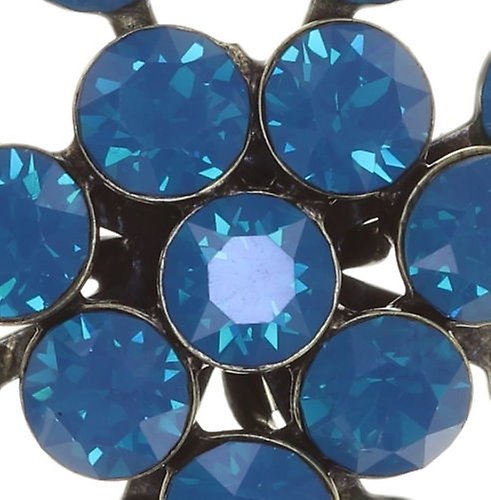 Bild für Ohrstecker Magic Fireball Türkis Karibisches Blau opal Classic Size (21mm Ø)