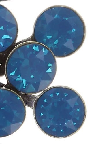 image pour Clou d'oreille Magic Fireball Turquoise caribbean blue opal Classic Size (21mm Ø)