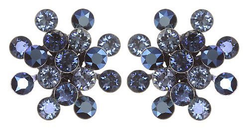 image for Earring Stud Magic Fireball Blue  Classic Size (21mm Ø)