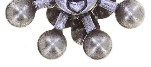 image for Earring Stud Magic Fireball Pink  Classic Size (21mm Ø)