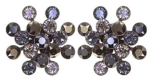 image pour Clou d'oreille Magic Fireball Noir / Gris  Classic Size (21mm Ø)