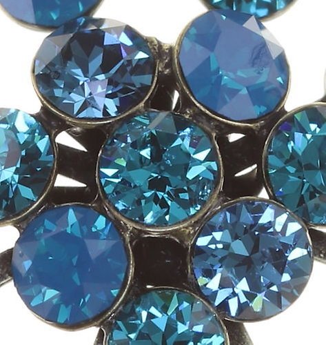image for Earring Stud Magic Fireball Dark Blue  Classic Size (21mm Ø)