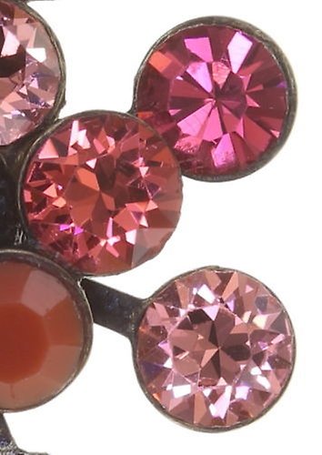 image for Earring Stud Magic Fireball Coralline  Classic Size (21mm Ø)