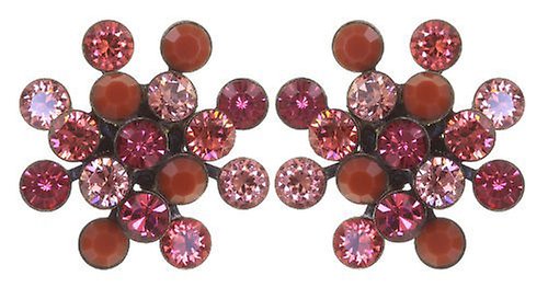 image for Earring Stud Magic Fireball Coralline  Classic Size (21mm Ø)