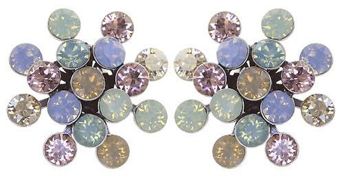image for Earring Stud Magic Fireball Pastel Multi  Classic Size (21mm Ø)
