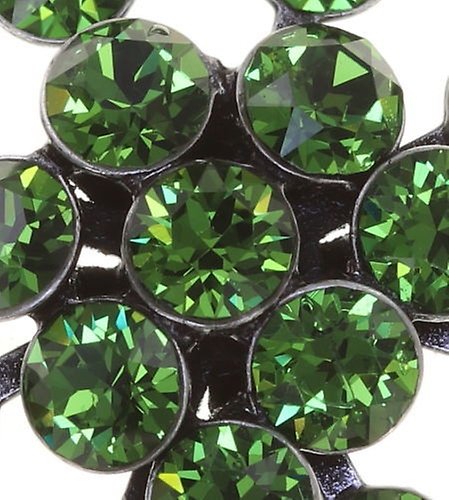 image for Earring Stud Magic Fireball Green Fern Green Classic Size (21mm Ø)