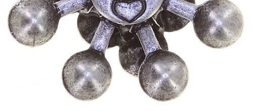 image pour Clou d'oreille Magic Fireball Blanc  Classic Size (21mm Ø)