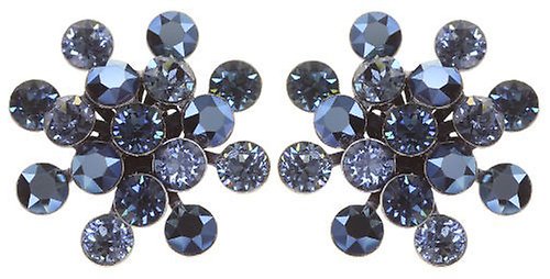 Kép Earring stud Magic Fireball Blue  Classic Size (21mm Ø)