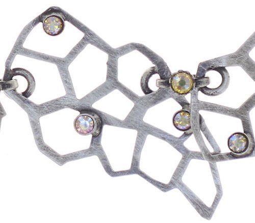 image for Necklace Textures Under The Sea yellow shades light topaz shimmer 