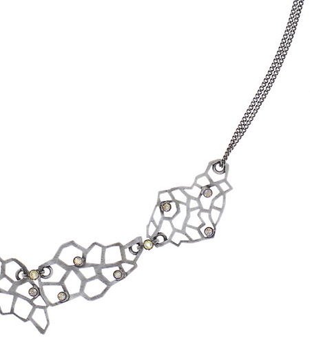 image pour Collier Textures Under The Sea yellow shades light topaz shimmer 