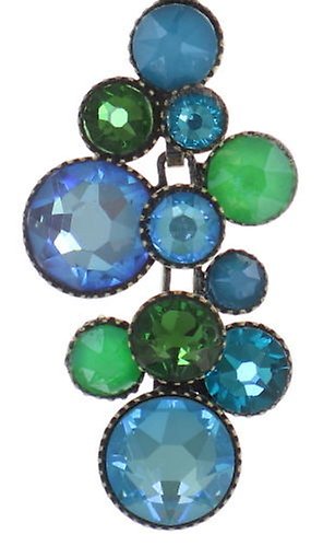 image for Necklace Pendant Water Cascade Amazon blue/green 