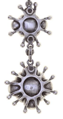 image pour Clou d'oreille pendant Petit Fleur de Bloom Fleur De Carbone Black 