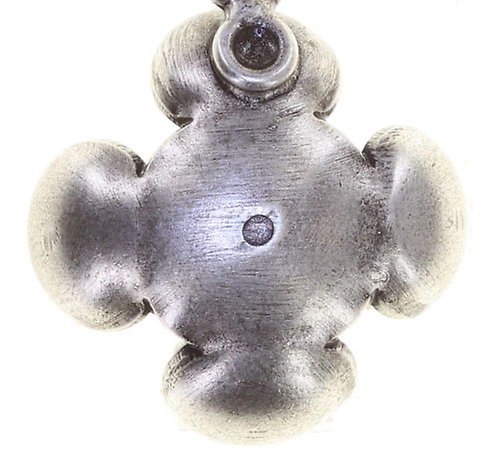 image for Earring Dangling Petit Fleur de Bloom Carbon Bloom Black 