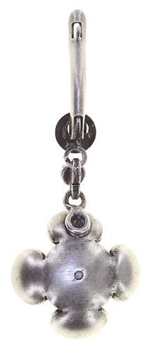 image pour Boucles d'oreilles pendantes Petit Fleur de Bloom Fleur De Carbone Black 