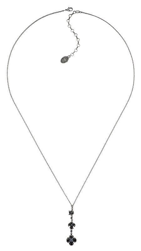 image pour Collier pendant (long) Petit Fleur de Bloom Fleur De Carbone Black 