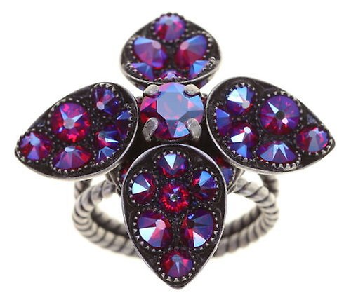 image pour Anneau Tears of Joy Rouge Clubbing Red size S