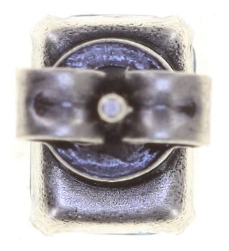 image for Earring stud Mix the Rocks Crystal Blue Blue 