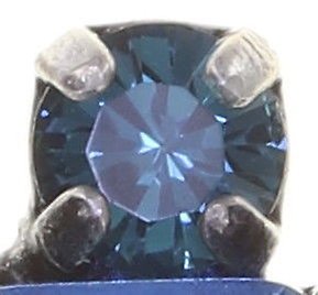 image pour Clou d'oreille Mix the Rocks Bleu Cristal Blue 