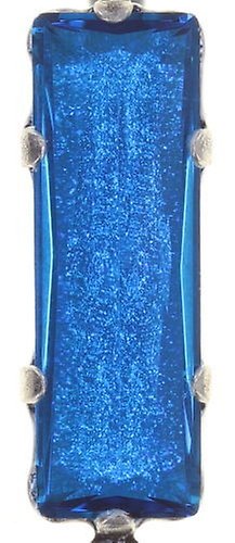 image for Earring eurowire dangling Mix the Rocks Crystal Blue Blue 