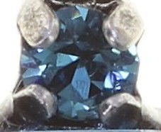 Bild für Ohrringe baumelnd Mix the Rocks Kristallblau Blau 