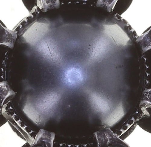 Bild für Ohrringe mit Brisur Petit Fleur de Bloom Kohlenstoffblüte Black 