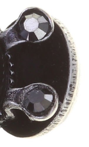 image pour Boucles d'oreilles Eurowire Petit Fleur de Bloom Fleur De Carbone Black 