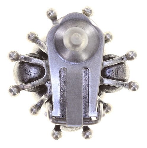 Bild für Ohrringe mit Clip Petit Fleur de Bloom Kohlenstoffblüte Black 