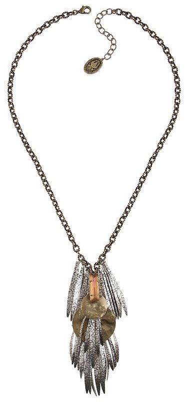 image for Necklace Global Glam apricot silver  