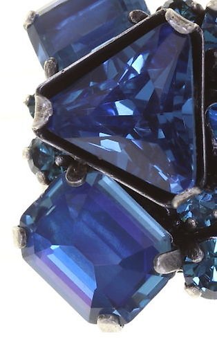 image pour Anneau Mix the Rocks Bleu Cristal Blue 