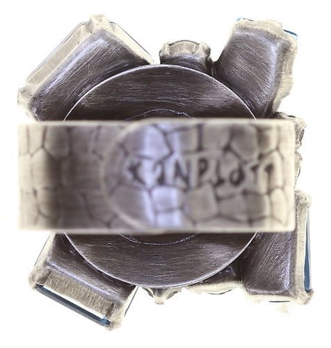 image for Ring Mix the Rocks Crystal Blue Blue 