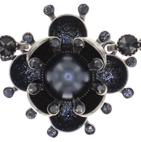 Bild für Halskette Petit Fleur de Bloom Kohlenstoffblüte Black 