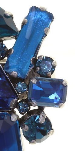 Bild für Ring Mix the Rocks Kristallblau Blau 