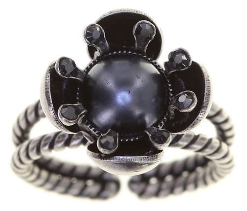image for Ring Petit Fleur de Bloom Carbon Bloom Black 