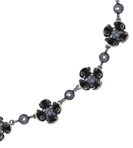 Bild für Halskette Petit Fleur de Bloom Kohlenstoffblüte Black 