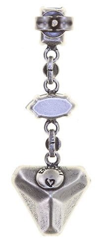 image for Earring Stud Dangling Mix the Rocks Crystal Blue Blue 