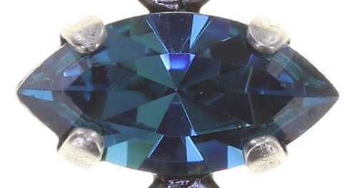 image for Earring Stud Dangling Mix the Rocks Crystal Blue Blue 