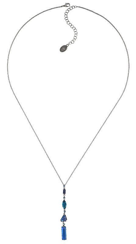 image pour Collier pendant (long) Mix the Rocks Bleu Cristal Blue 