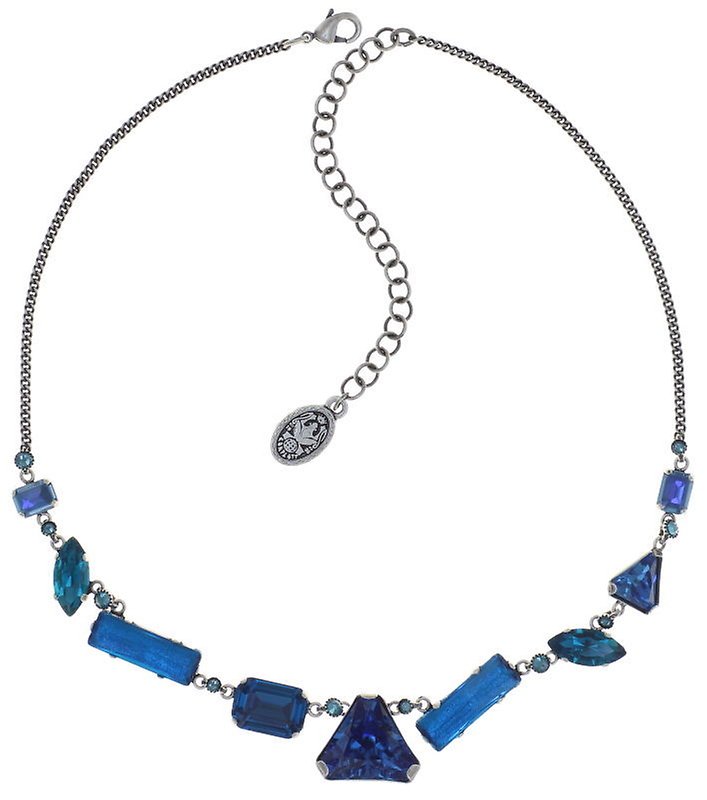 Kép Necklace Mix the Rocks Crystal Blue Blue 