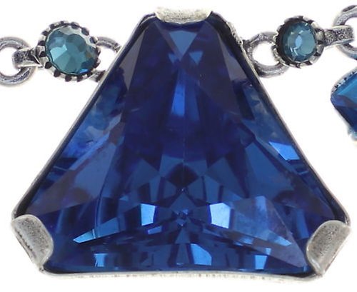 Kép Necklace Mix the Rocks Crystal Blue Blue 