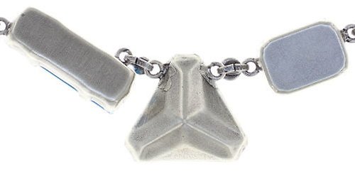 Kép Necklace Mix the Rocks Crystal Blue Blue 