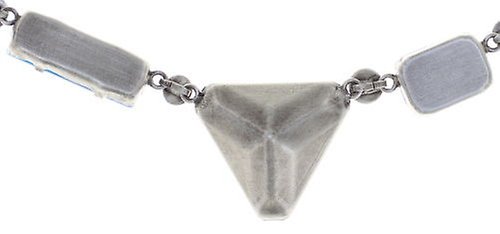 image for Necklace Mix the Rocks Crystal Blue Blue 