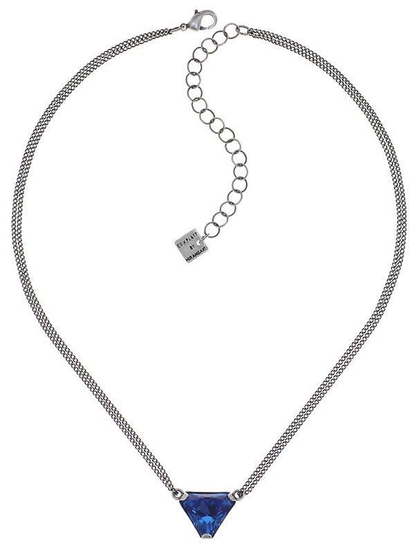 image for Necklace Mix the Rocks Crystal Blue Blue 