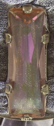 image for Ring Global Glam apricot silver  