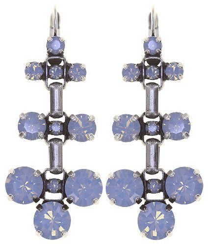 image for Earring Eurowire Dangling Industrial Clouds Of Blue Blue 