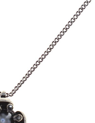 Bild für Halskette mit Anh&auml;nger Petit Fleur de Bloom Kohlenstoffblüte Black 