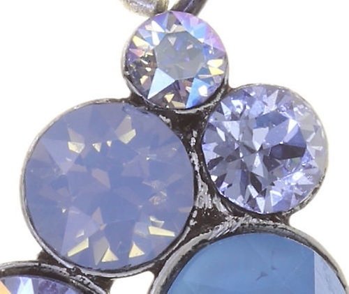 image for Earring Stud Dangling Petit Glamour soft water blue Blue 