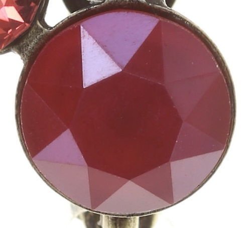 image pour Boucles d'oreilles Clip Disco Star kiss coralline 