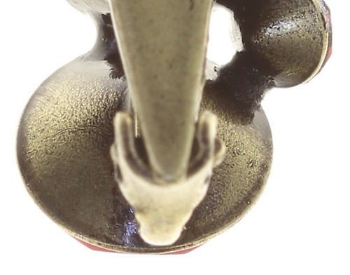 Bild für Ohrringe mit Clip Disco Star kiss Koralle 