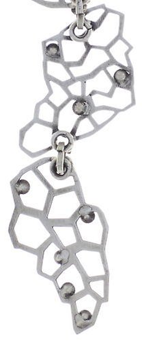 image for Earring Dangling Textures Under The Sea yellow shades light topaz shimmer 