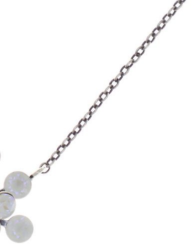 image pour Collier pendant Magic Fireball Blanc Ange crystal lt.grey de lite Classic Size (21mm Ø)